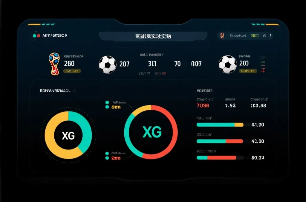 世界杯小组赛实时比分与数据分析界面